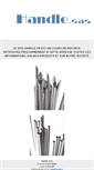 Mobile Screenshot of handle.fr